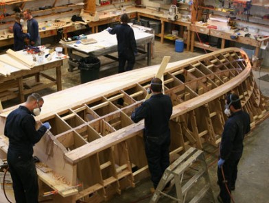 the boatbuilding industy of today.